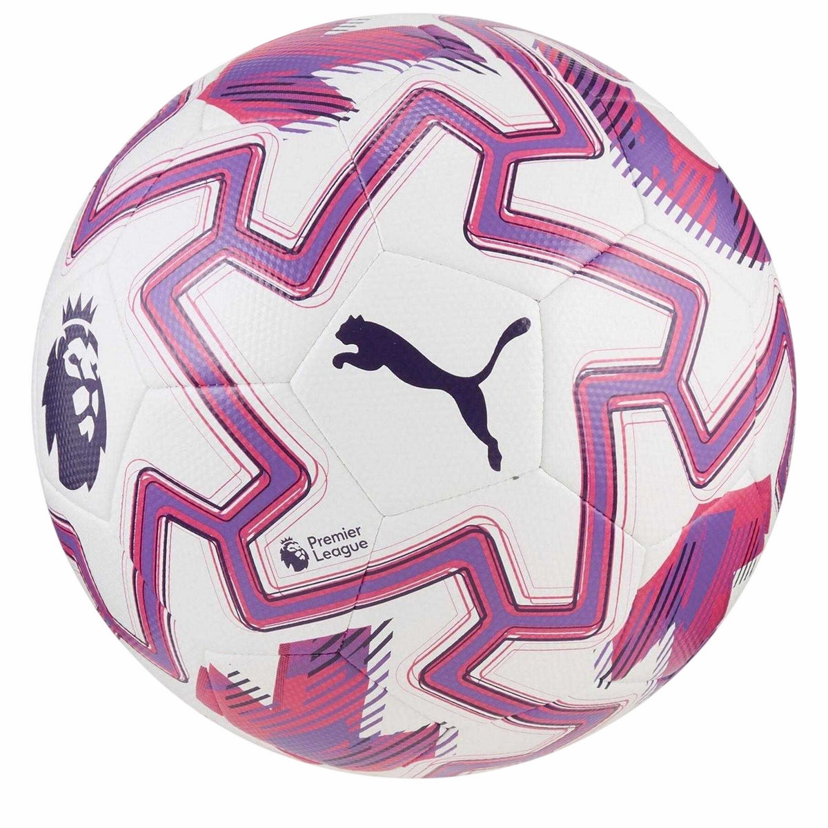 White-Purple - Front - Puma Unisex Adult Geometric Pattern Match Football