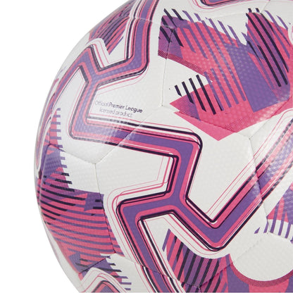 White-Purple - Lifestyle - Puma Unisex Adult Geometric Pattern Match Football