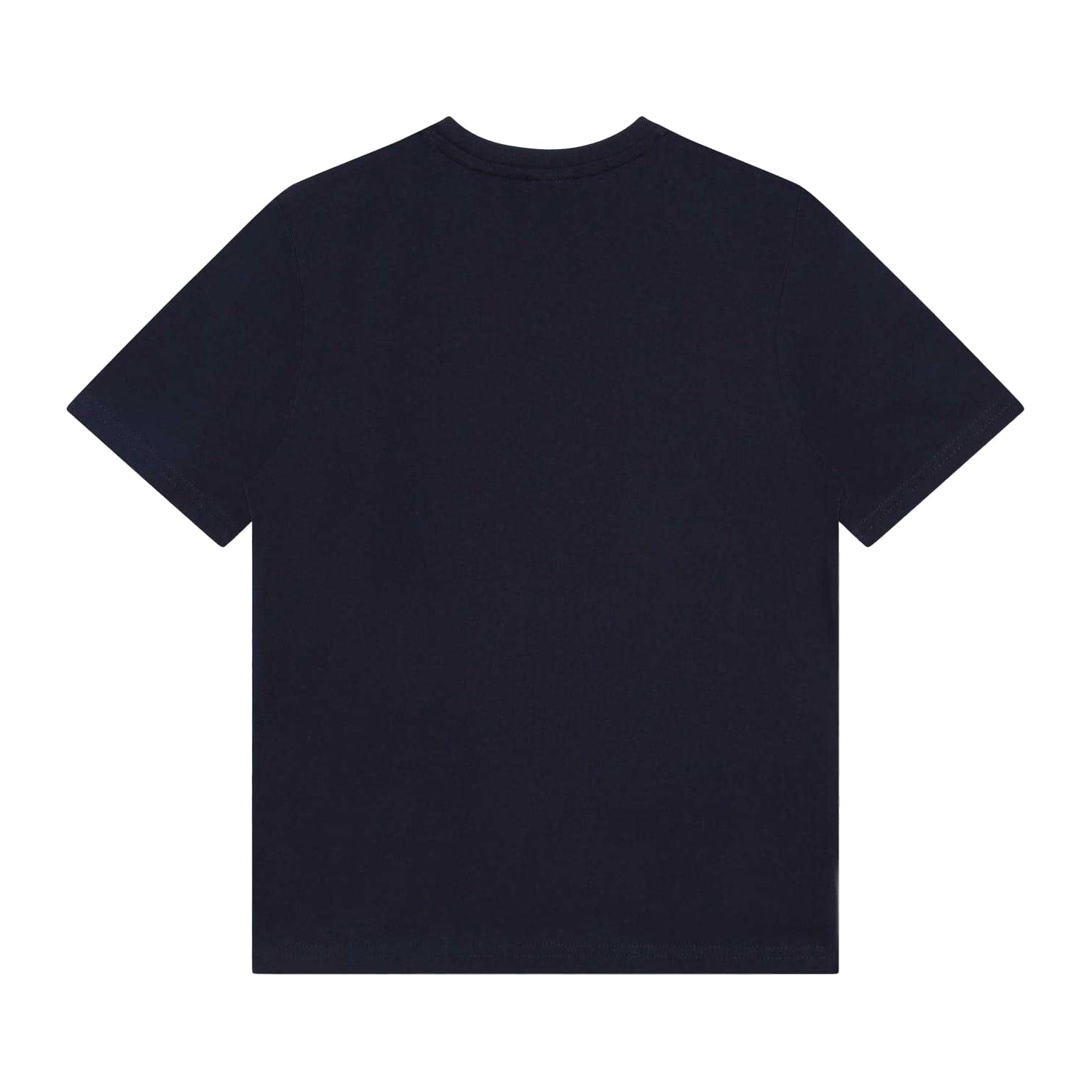 Navy - Back - Boss Boys Small Logo T-Shirt