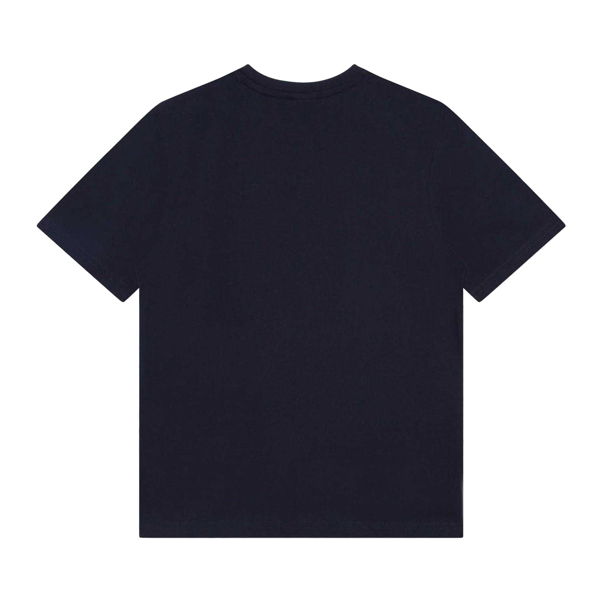 Navy - Back - Boss Boys Small Logo T-Shirt