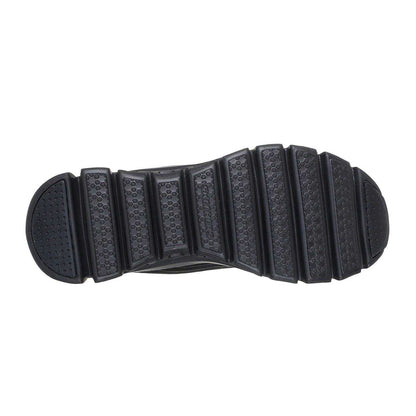 Black - Lifestyle - Skechers Womens-Ladies Gold Step Slip-In Trainers