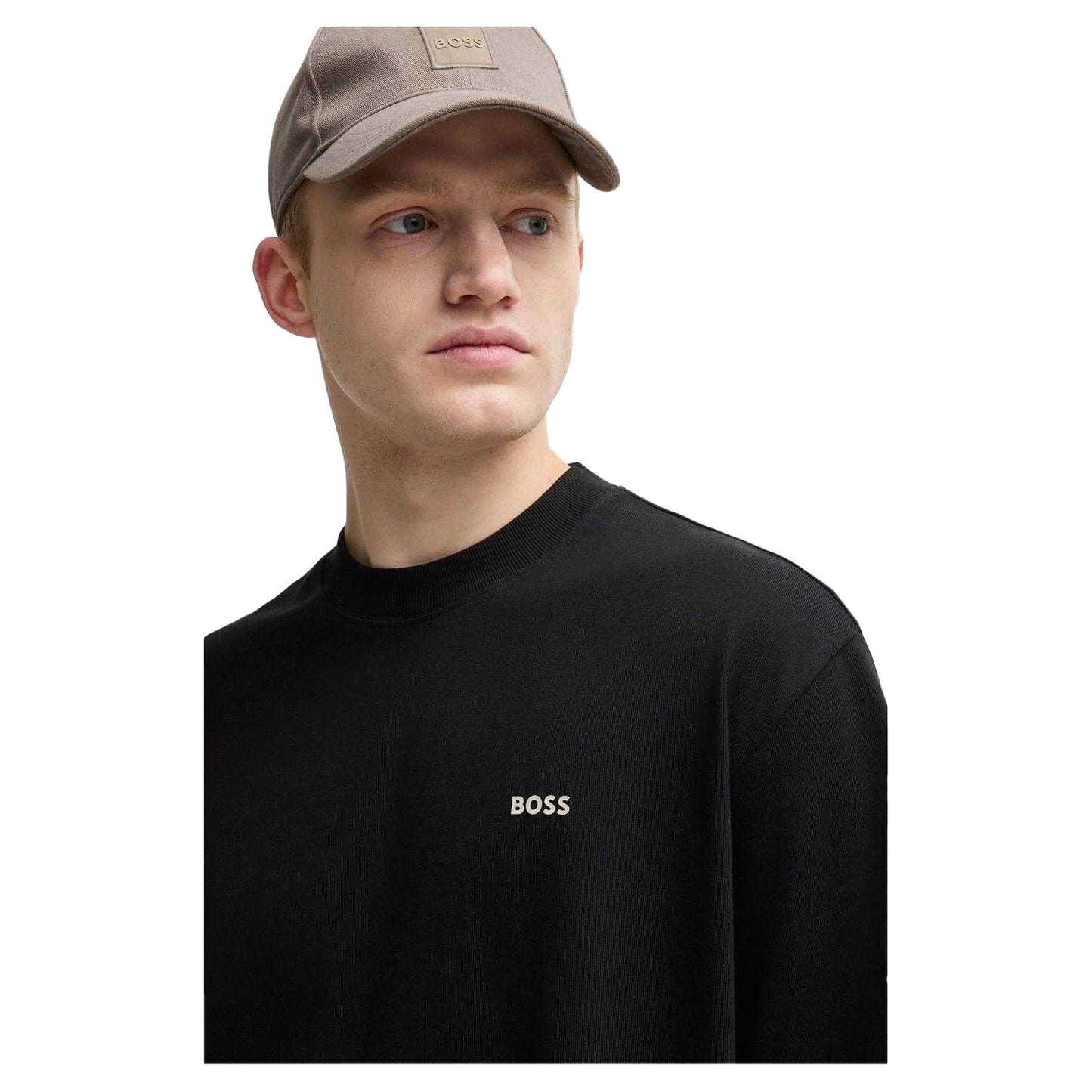 Black - Side - Boss Mens Te Nowhere T-Shirt
