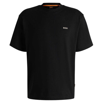 Black - Front - Boss Mens Te Nowhere T-Shirt