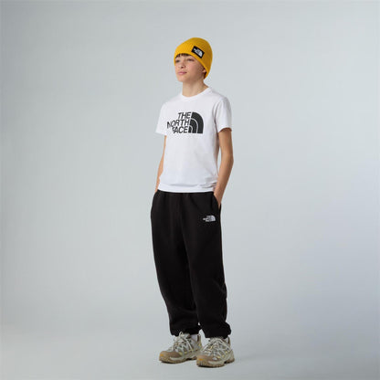 White - Pack Shot - The North Face Childrens-Kids Logo Short-Sleeved T-Shirt