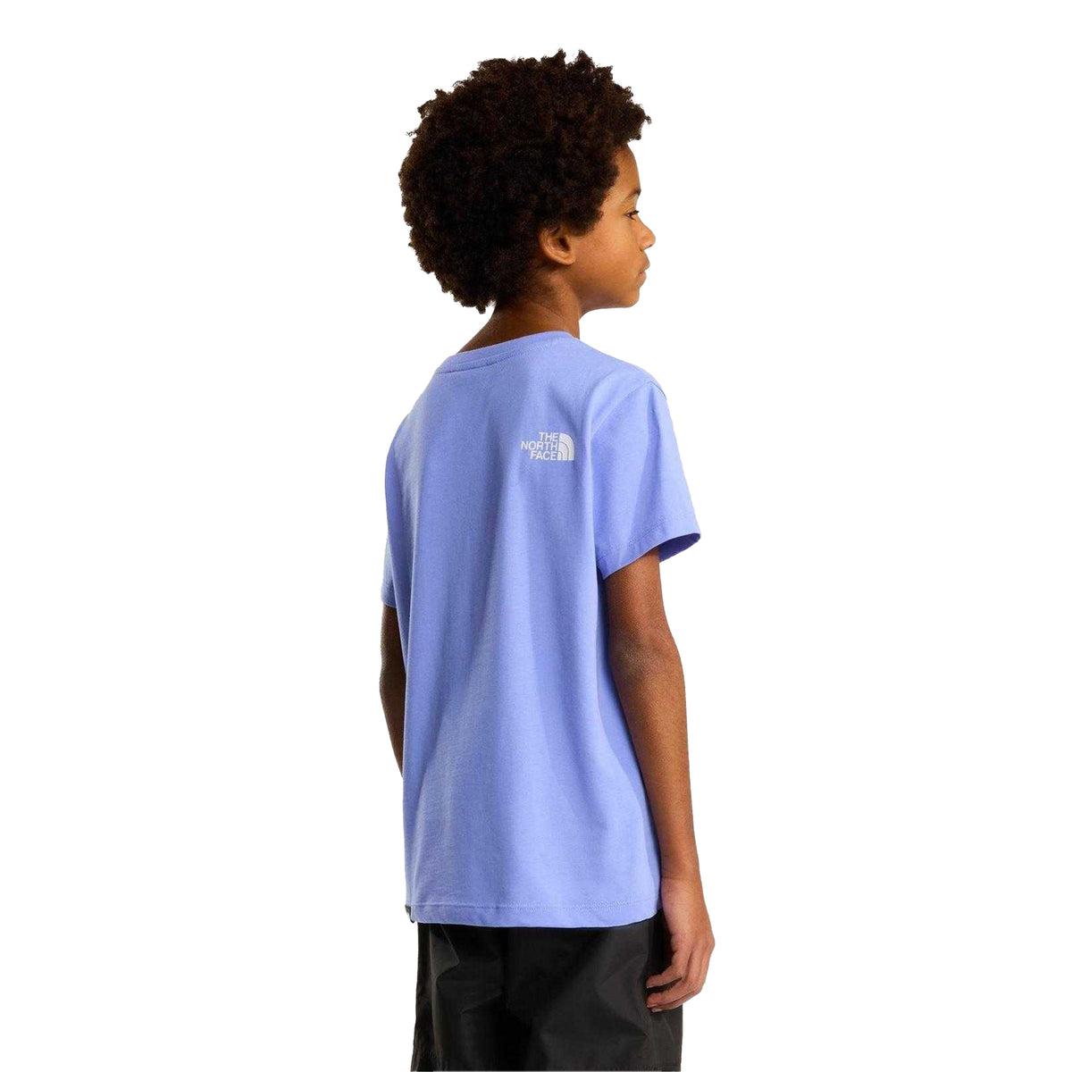 Periwinkle - Lifestyle - The North Face Childrens-Kids Logo Short-Sleeved T-Shirt