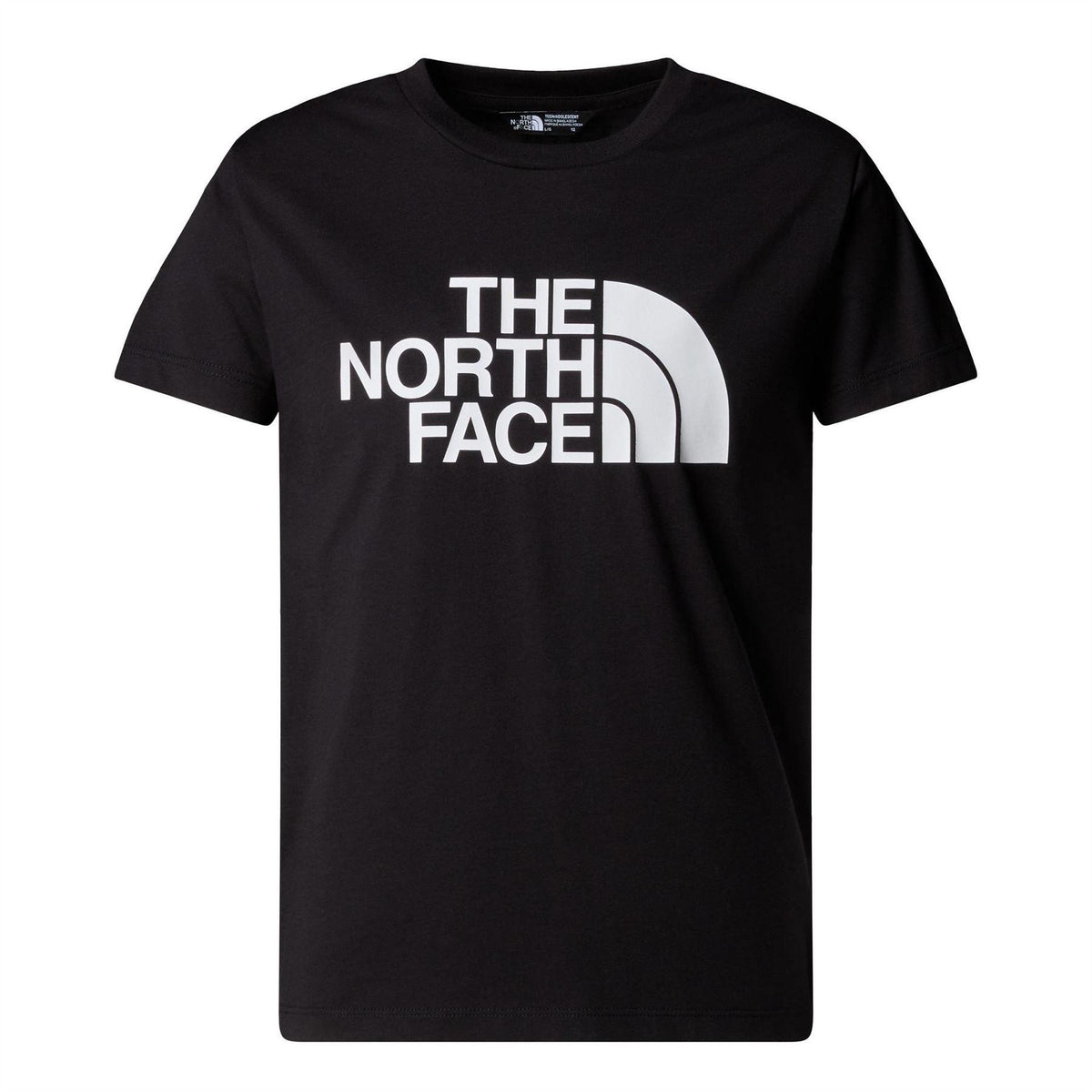 Black - Front - The North Face Childrens-Kids Logo Short-Sleeved T-Shirt