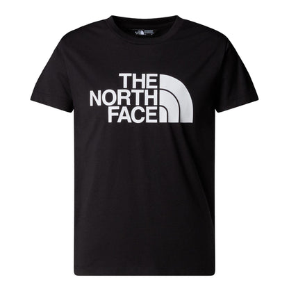 Black - Front - The North Face Childrens-Kids Logo Short-Sleeved T-Shirt