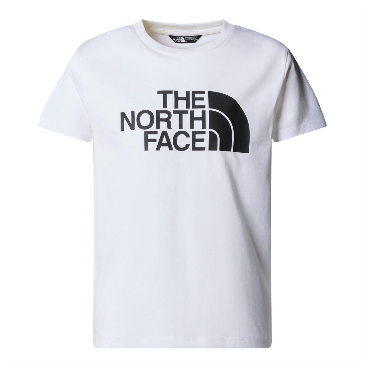 White - Front - The North Face Childrens-Kids Logo Short-Sleeved T-Shirt