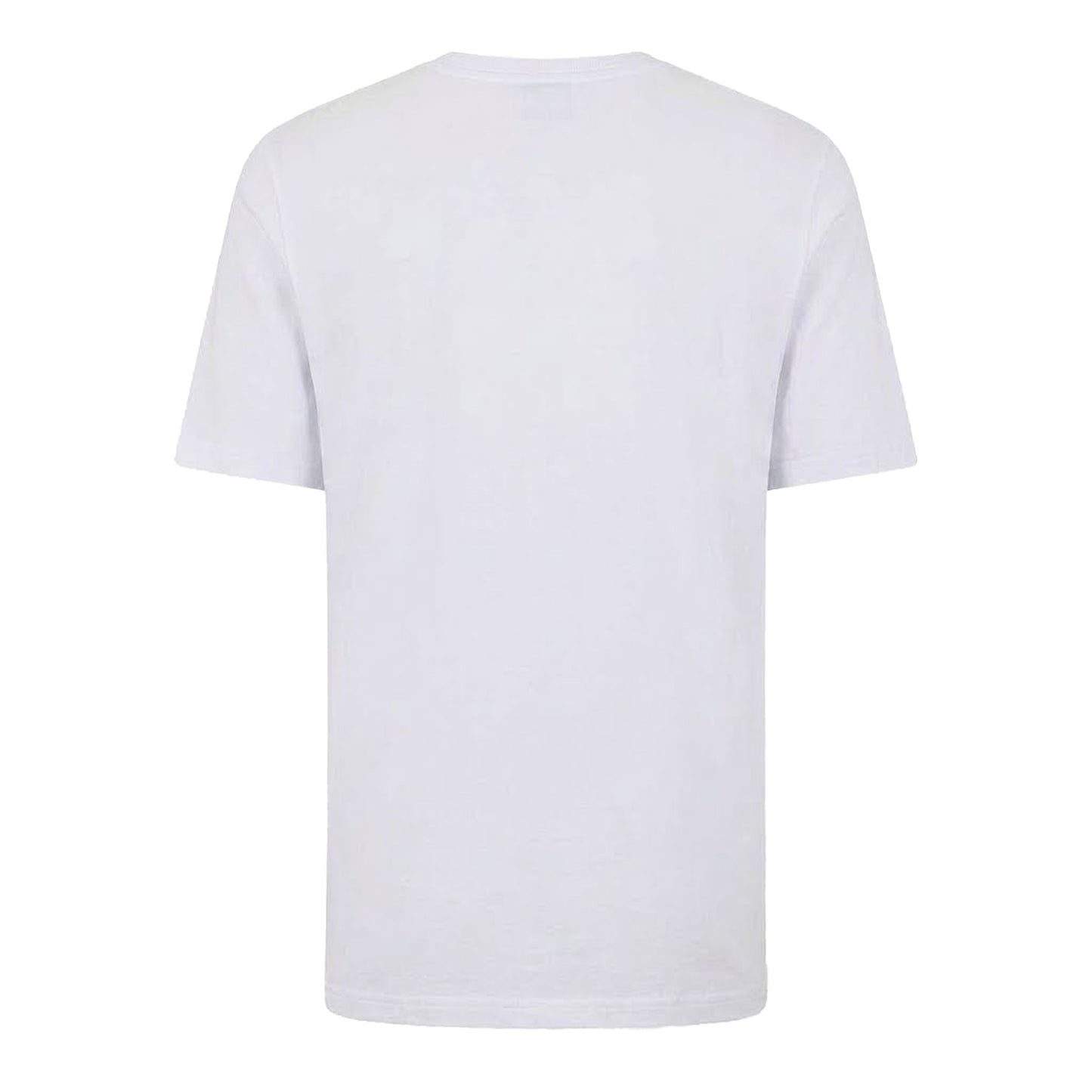 White - Back - Boss Mens Lettering Logo T-Shirt