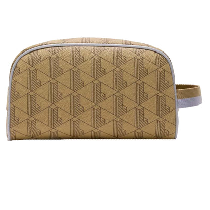 Beige - Back - Lacoste The Blend Toiletry Bag