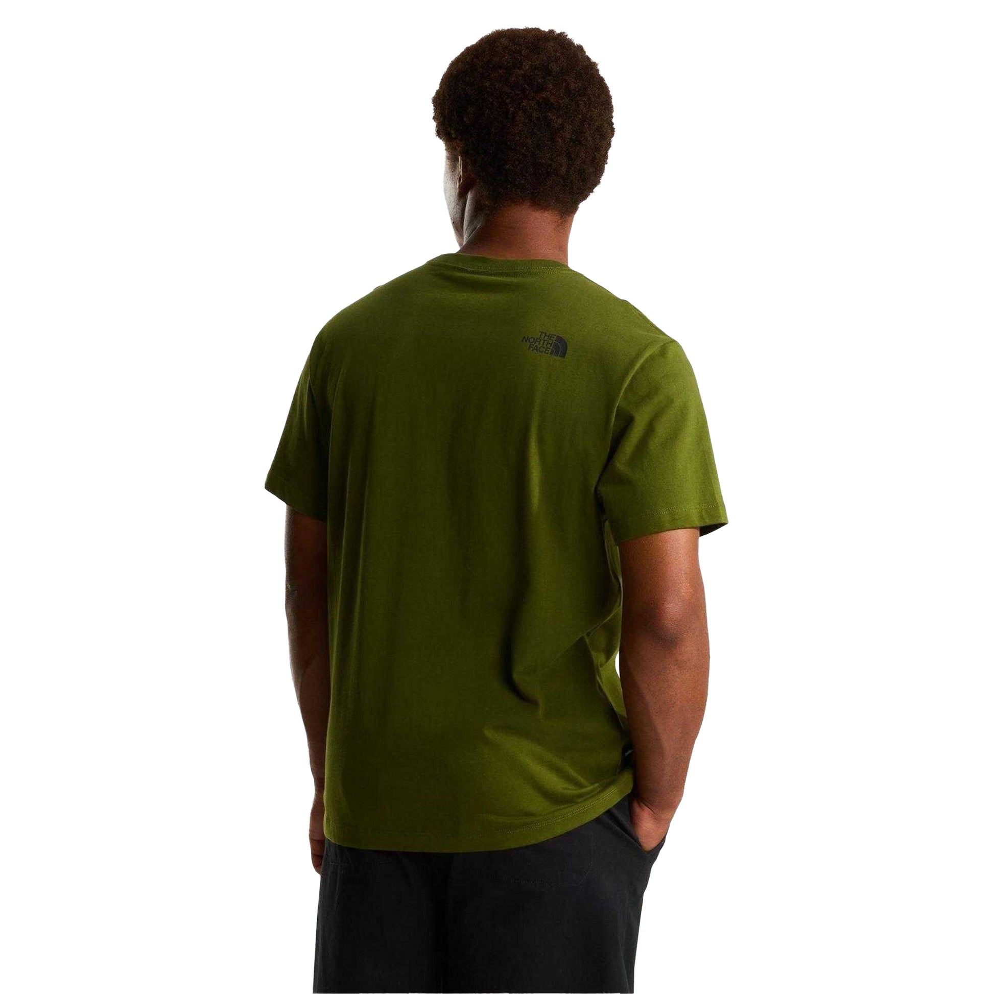 Woodland Green - Lifestyle - The North Face Mens Mountain Pocket T-Shirt