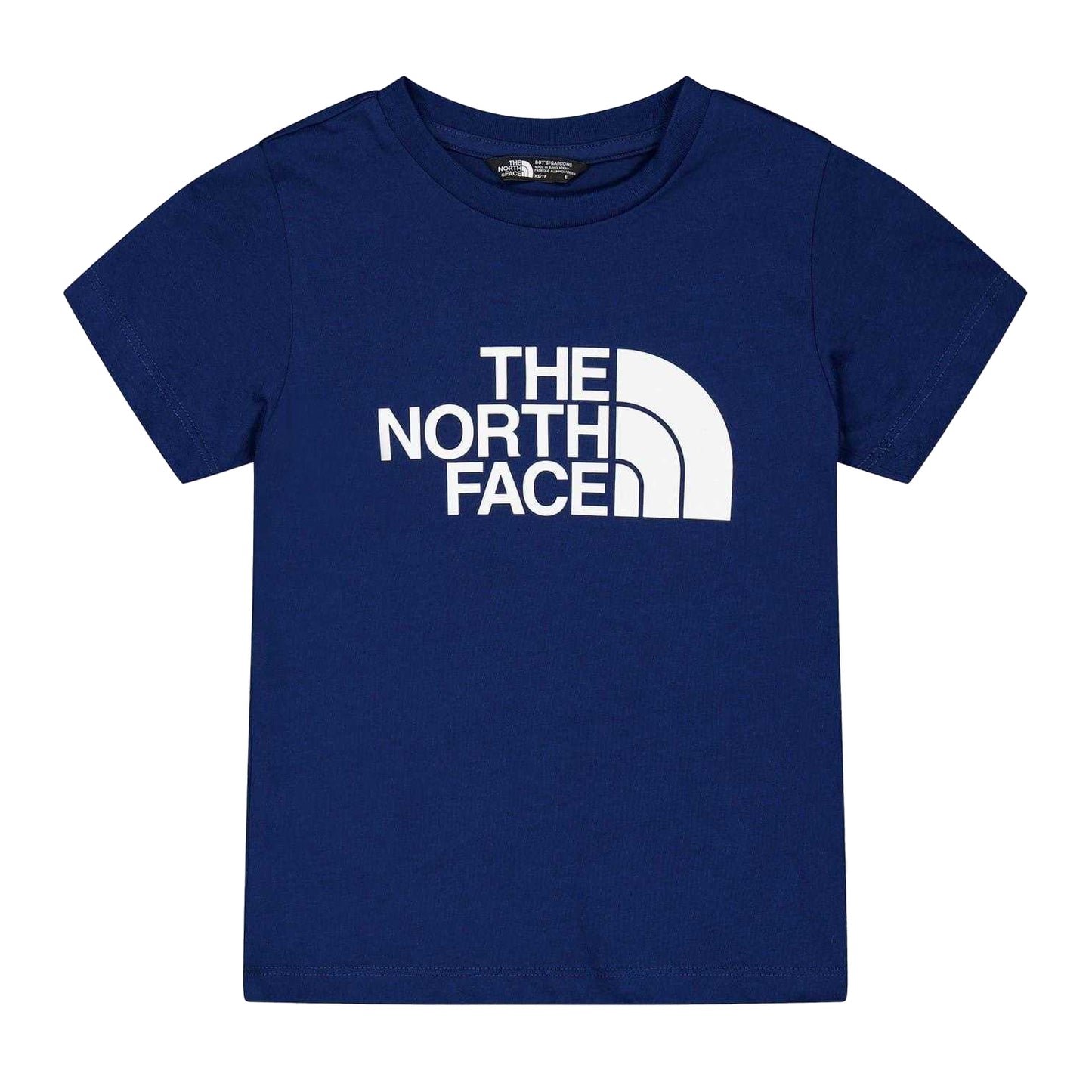 Estate Blue - Front - The North Face Childrens-Kids Easy Logo T-Shirt