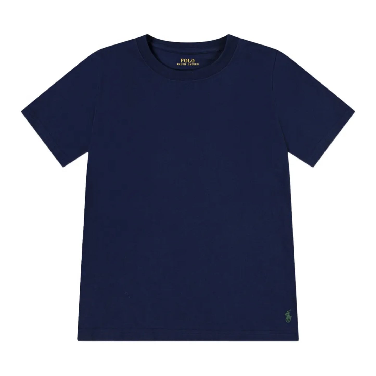 Navy - Side - Ralph Lauren Childrens-Kids Embroidered Logo Loungewear Set