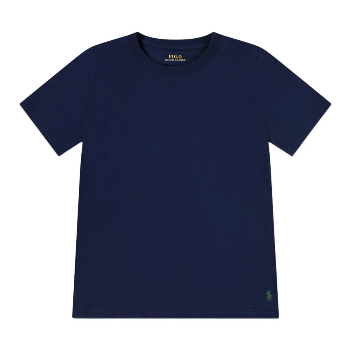 Navy - Side - Ralph Lauren Childrens-Kids Embroidered Logo Loungewear Set
