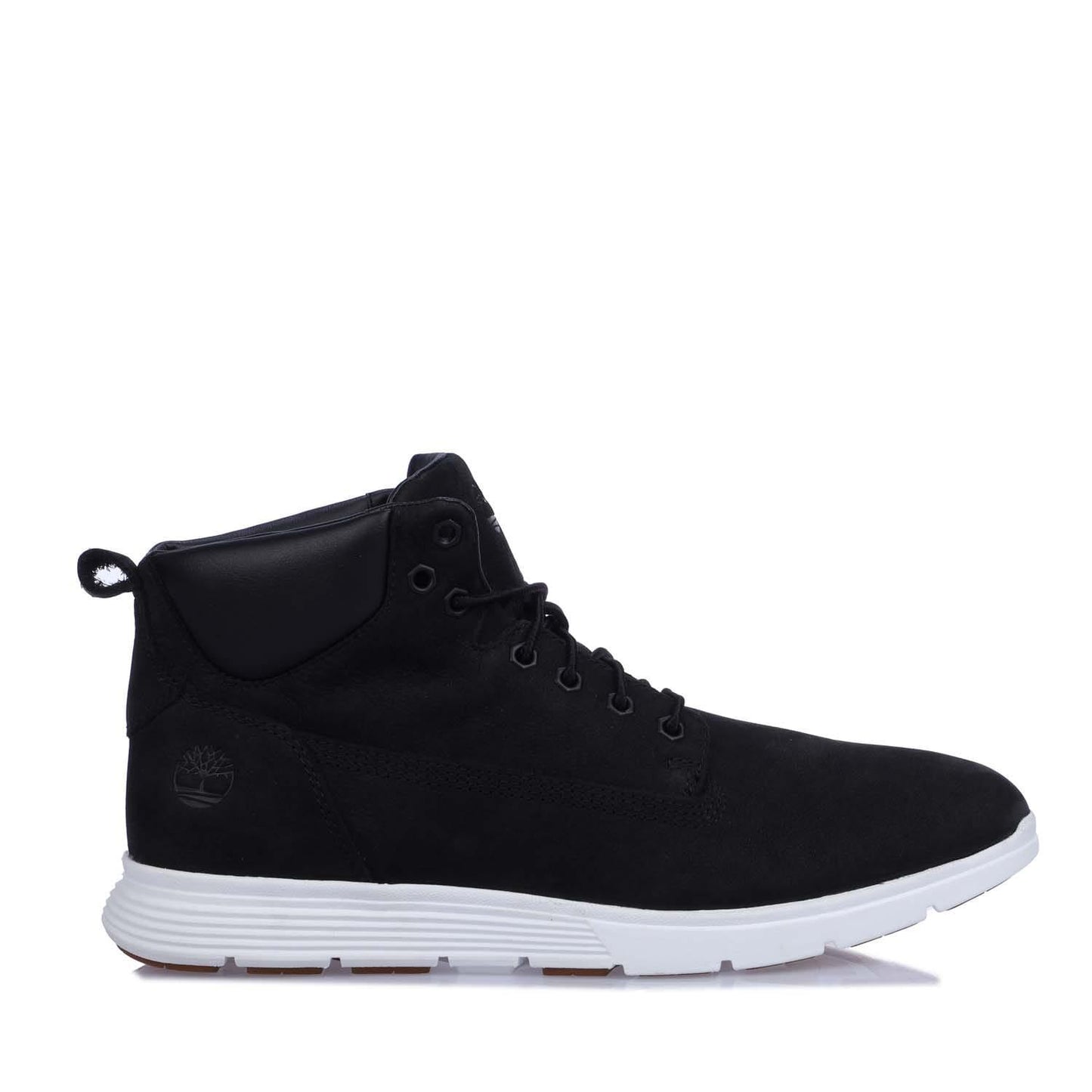 Black-White - Front - Timberland Mens Killington Nubuck Mid Cut Boots