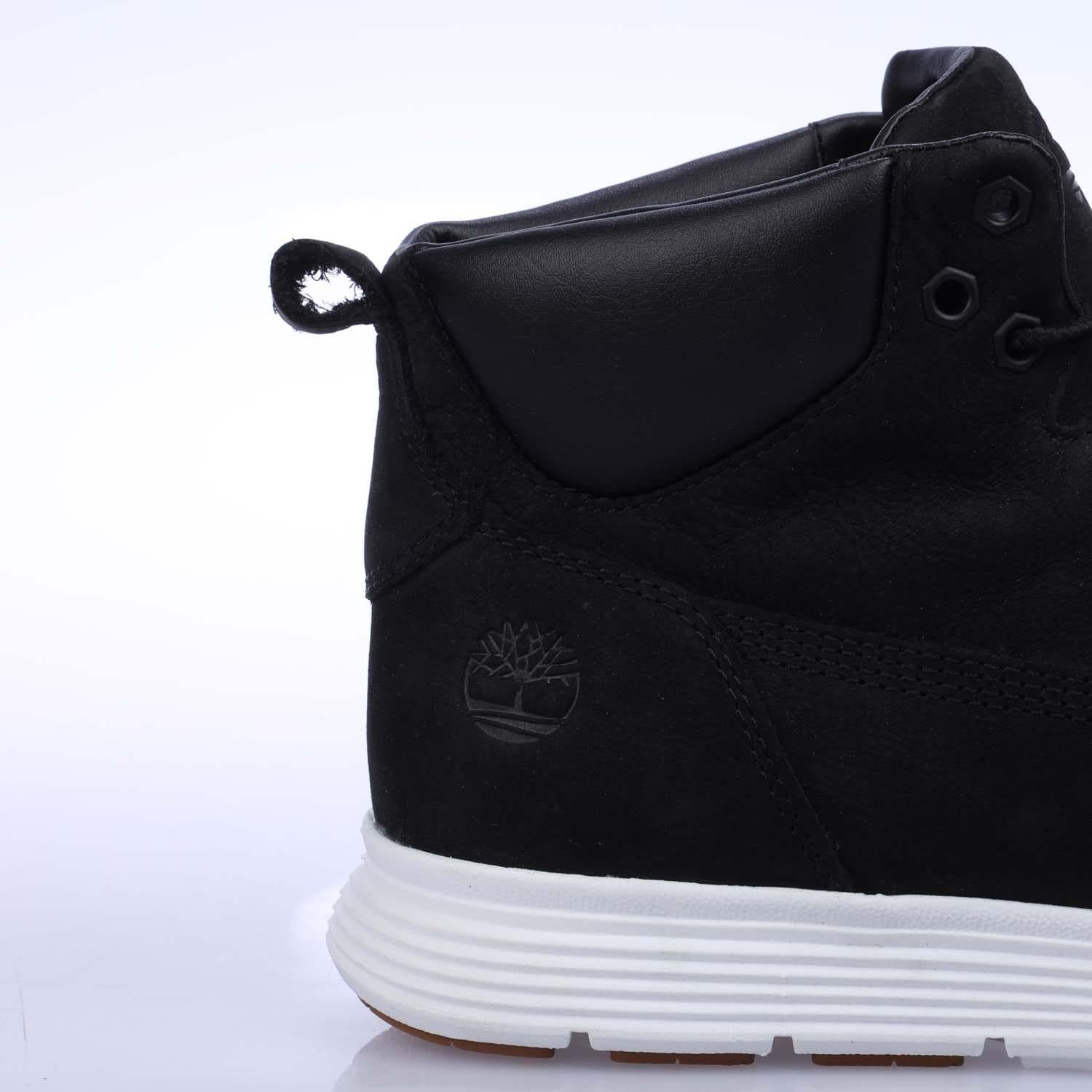 Black-White - Pack Shot - Timberland Mens Killington Nubuck Mid Cut Boots