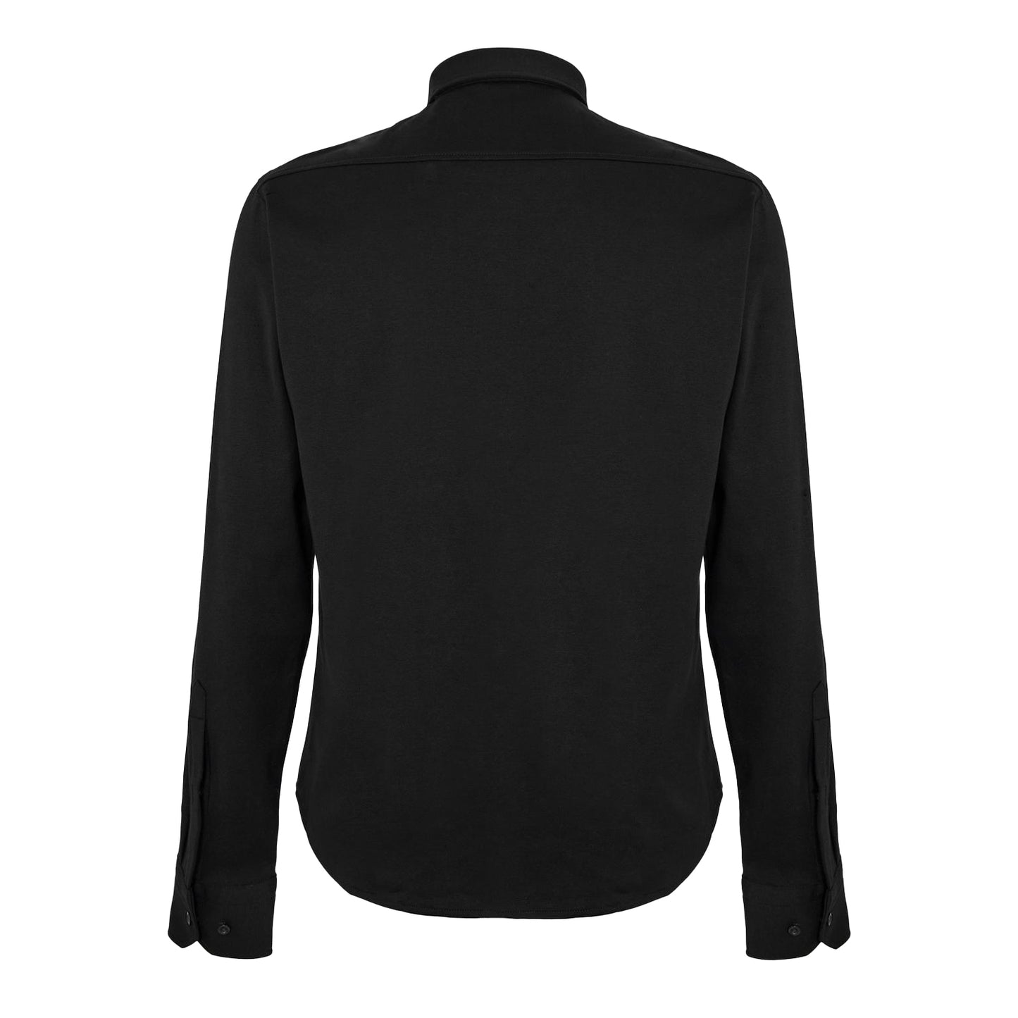 Black - Back - Boss Mens Motion Logo Cotton Shirt