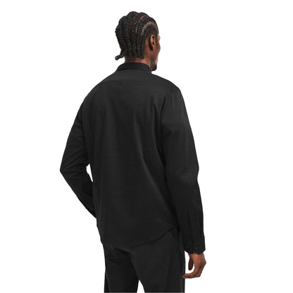 Black - Lifestyle - Boss Mens Motion Logo Cotton Shirt