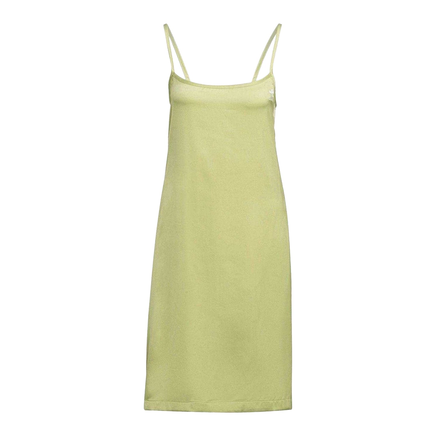 Green - Front - Adidas Womens-Ladies Originals Square Neck Slip Dress