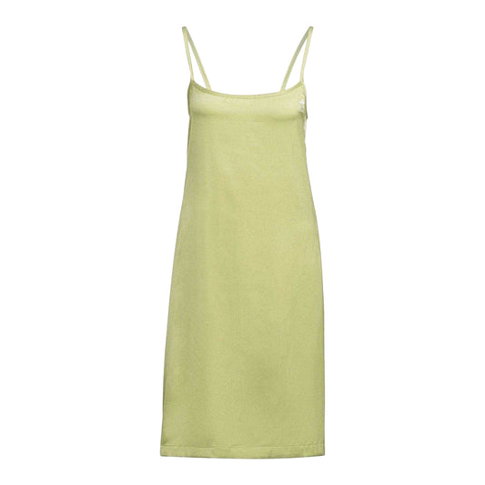 Green - Front - Adidas Womens-Ladies Originals Square Neck Slip Dress