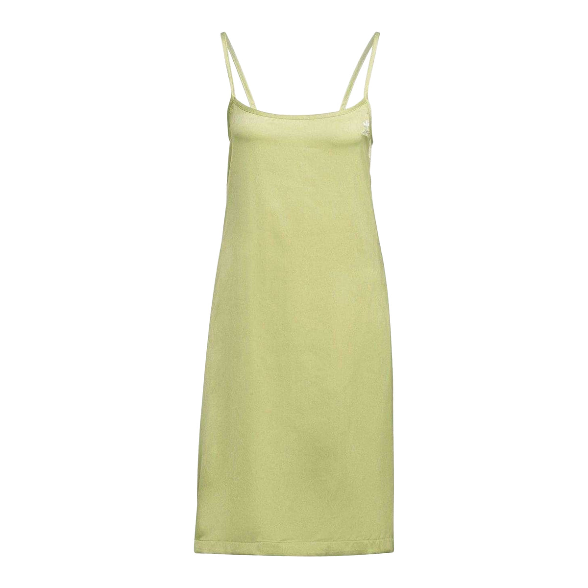 Green - Front - Adidas Womens-Ladies Originals Square Neck Slip Dress