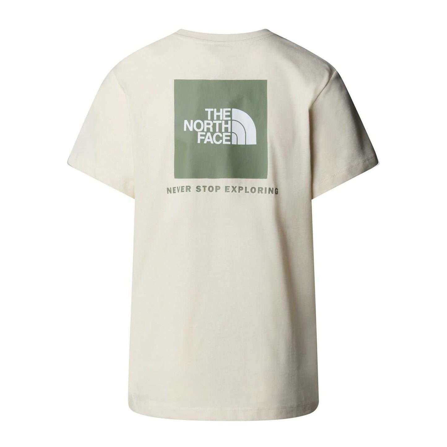 White-Slate Grey - Back - The North Face Womens-Ladies Never Stop Exploring Crew Neck T-Shirt