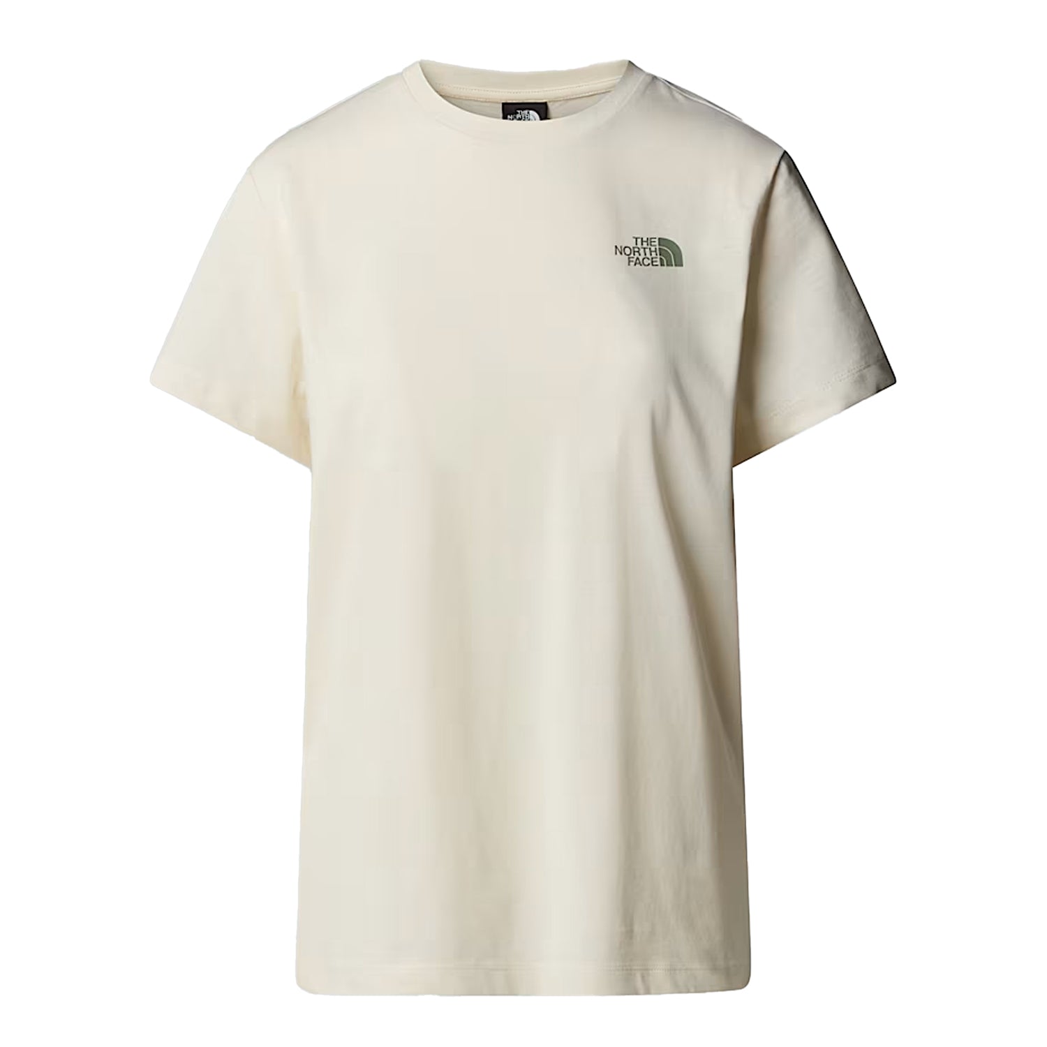 White-Slate Grey - Front - The North Face Womens-Ladies Never Stop Exploring Crew Neck T-Shirt