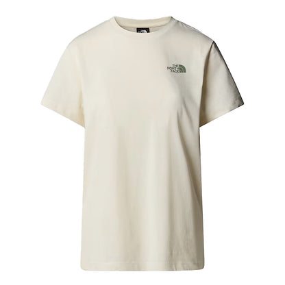 White-Slate Grey - Front - The North Face Womens-Ladies Never Stop Exploring Crew Neck T-Shirt