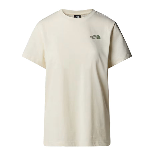 White-Slate Grey - Front - The North Face Womens-Ladies Never Stop Exploring Crew Neck T-Shirt