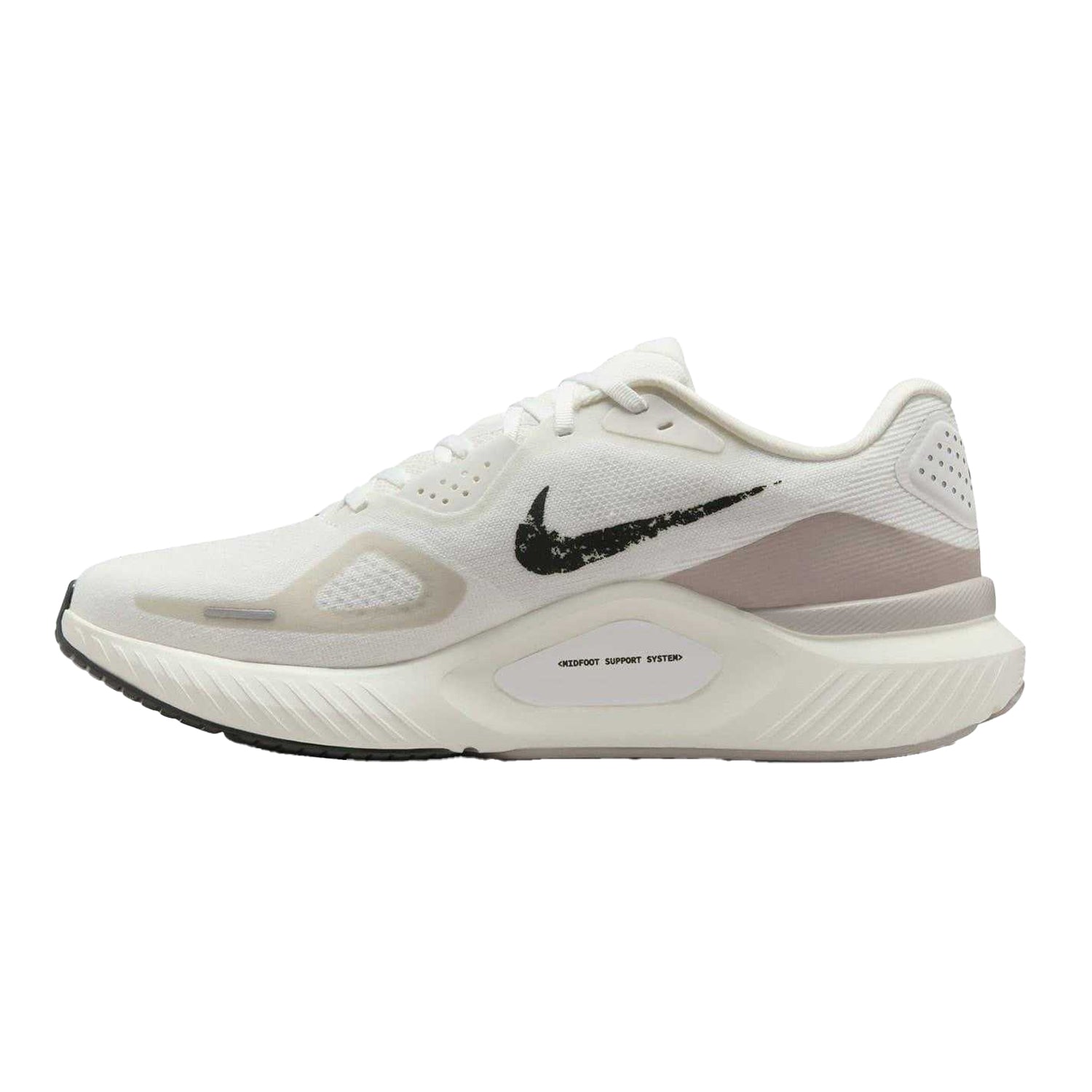 White-Black-Grey - Back - Nike Unisex Adult Structure 26 Graphic Print Trainers
