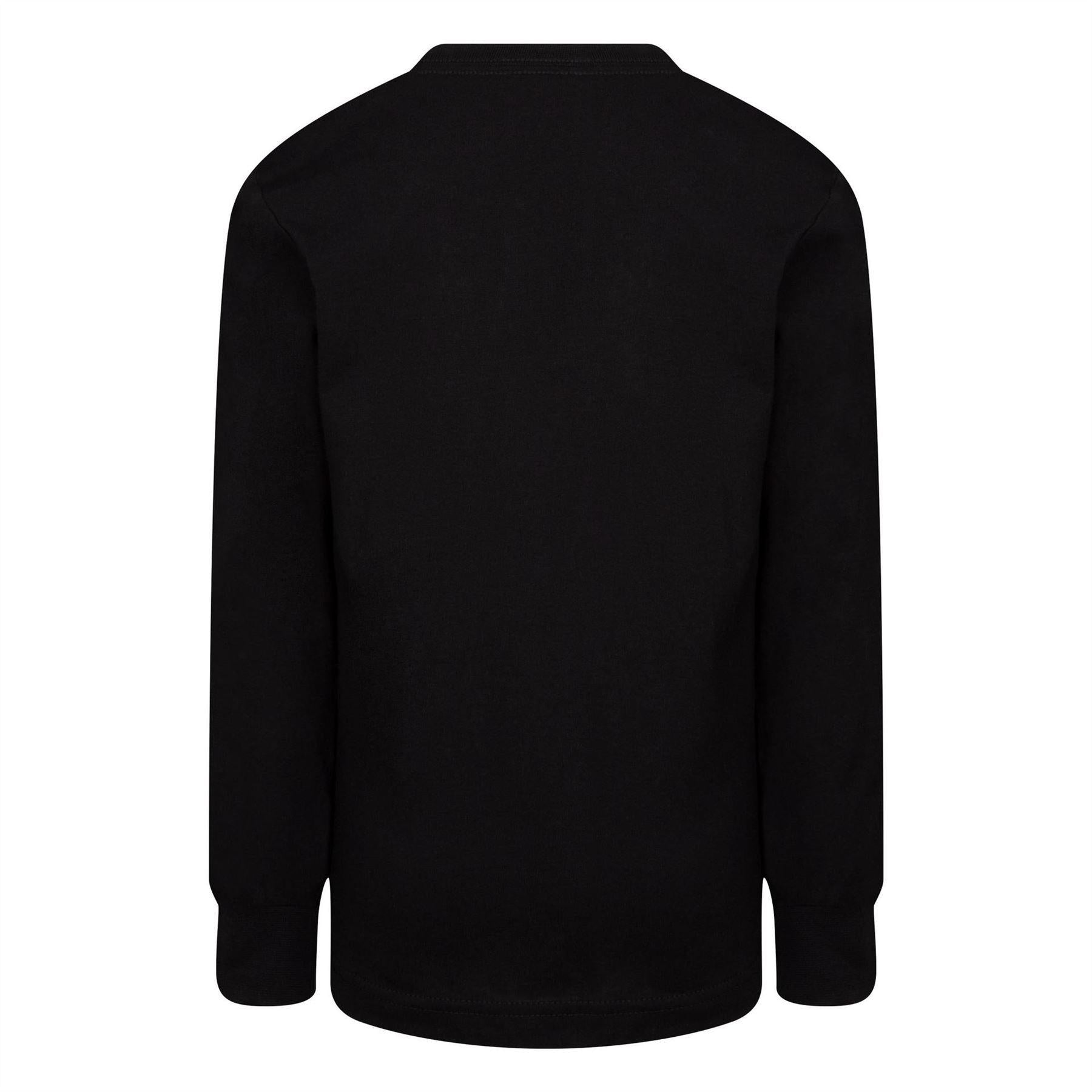 Black - Back - Nike Childrens-Kids Futura Regular T-Shirt