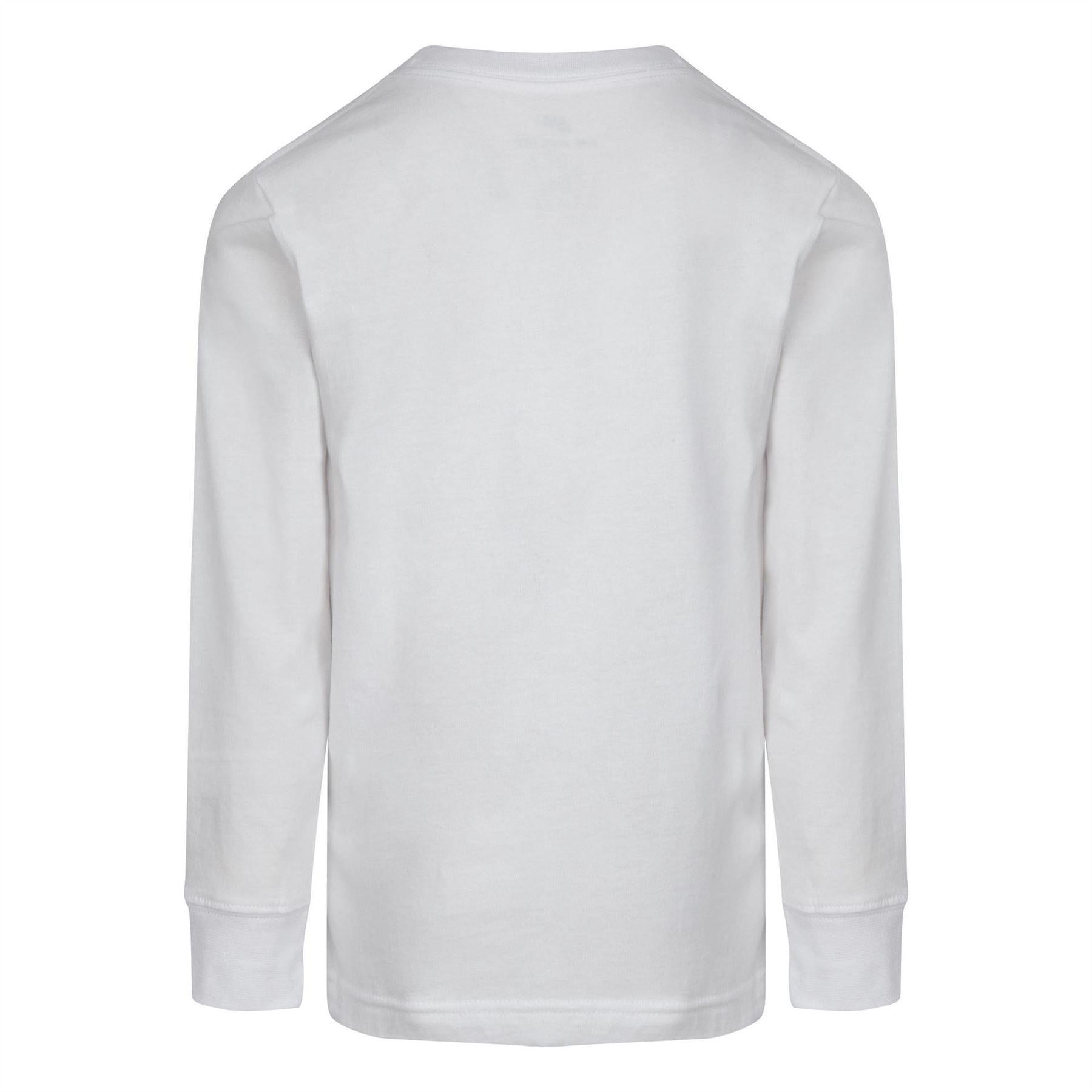 White - Back - Nike Childrens-Kids Futura Regular T-Shirt