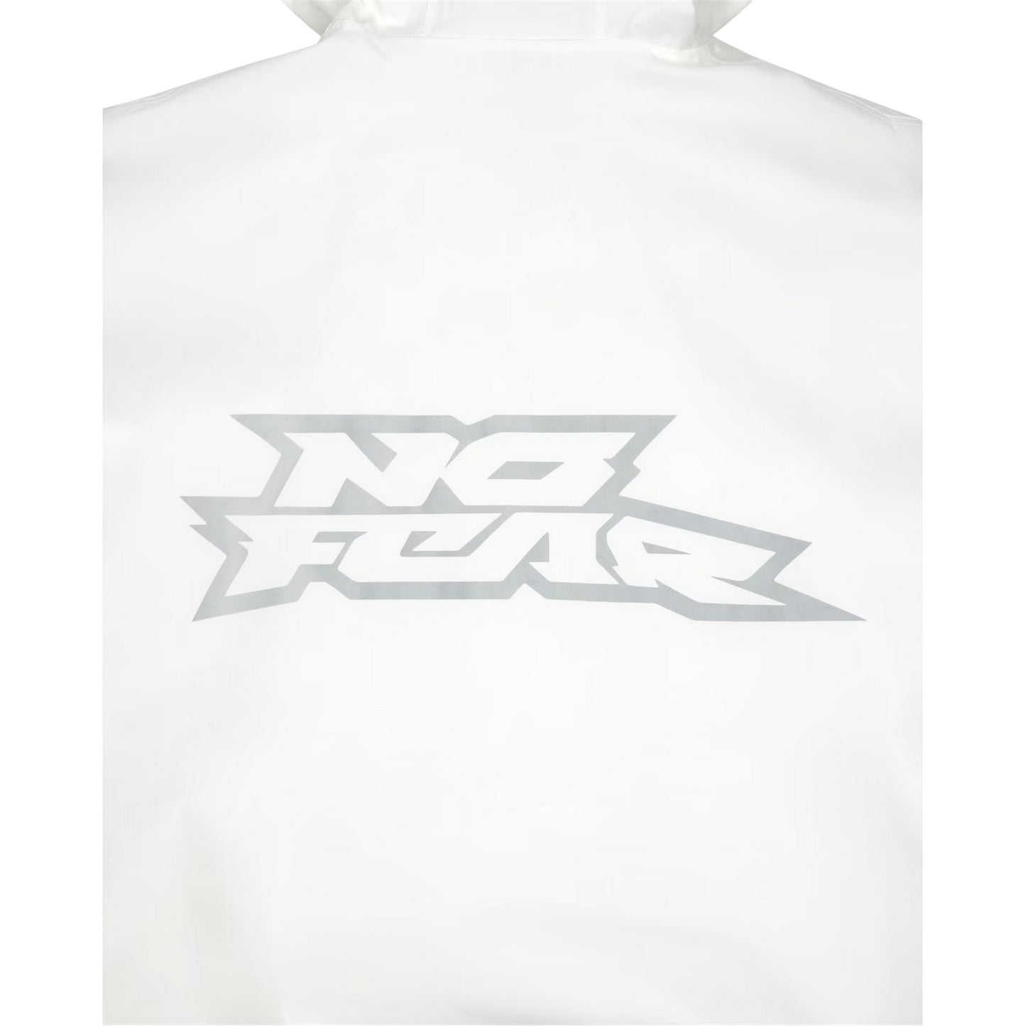 White - Side - No Fear Mens Oversized Ski Jacket