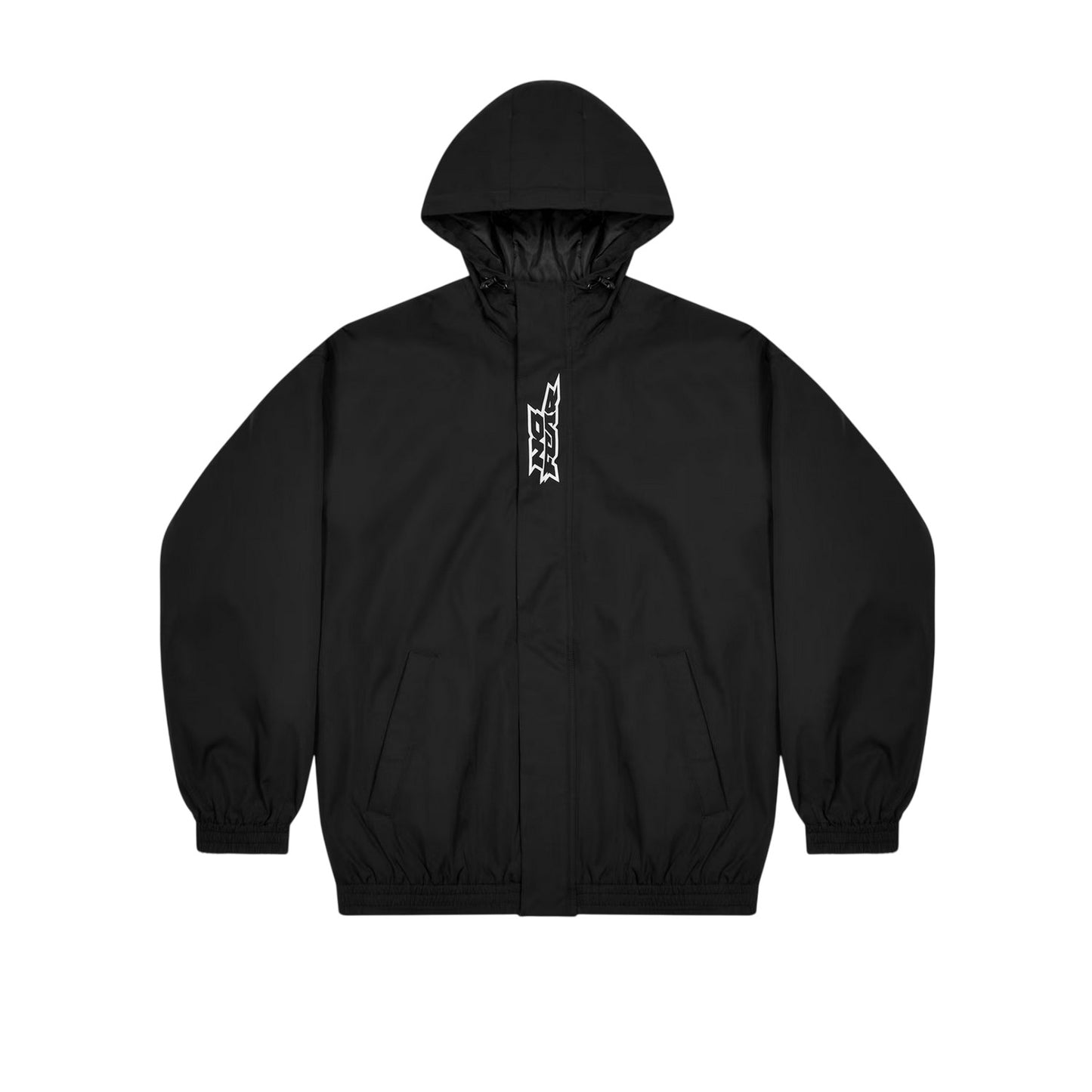 Black - Front - No Fear Mens Oversized Ski Jacket