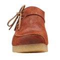 Brown - Back - Clarks Mens Lugger Leather Boots
