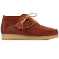 Brown - Pack Shot - Clarks Mens Lugger Leather Boots