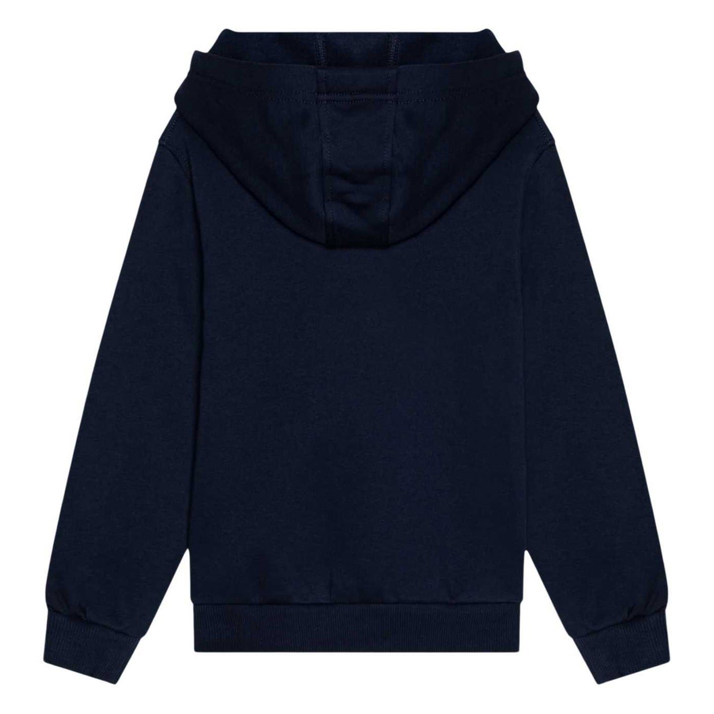 Obsidian Black - Back - Nike Childrens-Kids Sportswear Club Hoodie