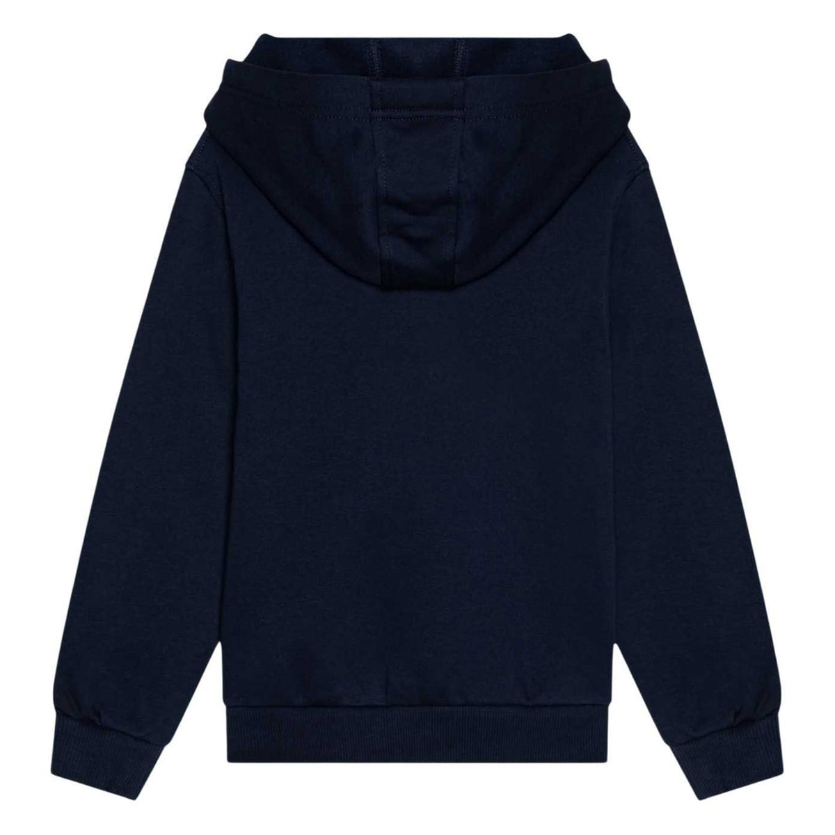 Obsidian Black - Back - Nike Childrens-Kids Sportswear Club Hoodie