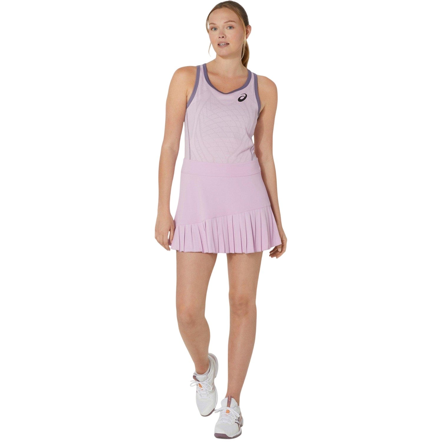 Purple - Lifestyle - Asics Womens-Ladies Tennis Athletic Dress
