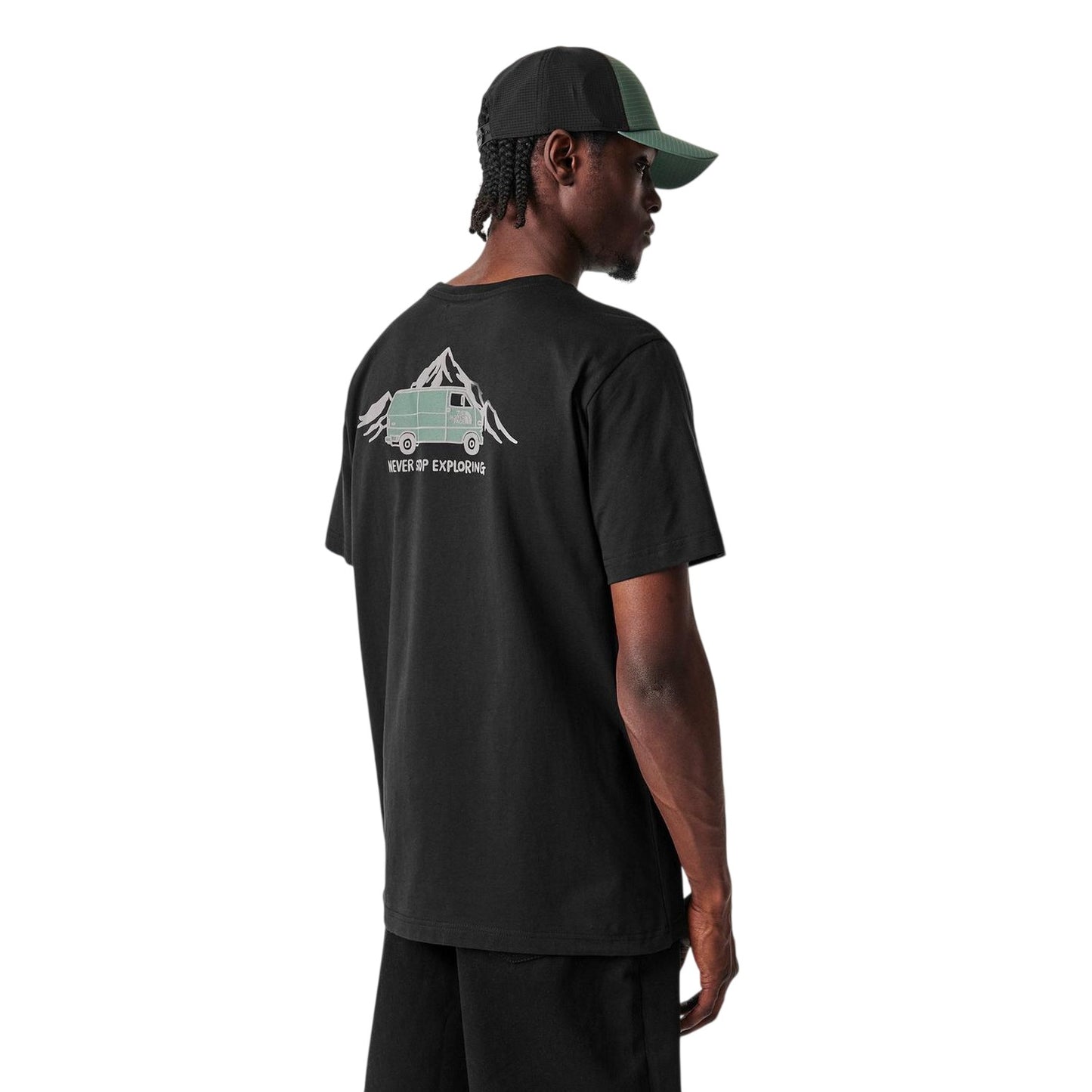 Black - Lifestyle - The North Face Mens Graphic Regular T-Shirt