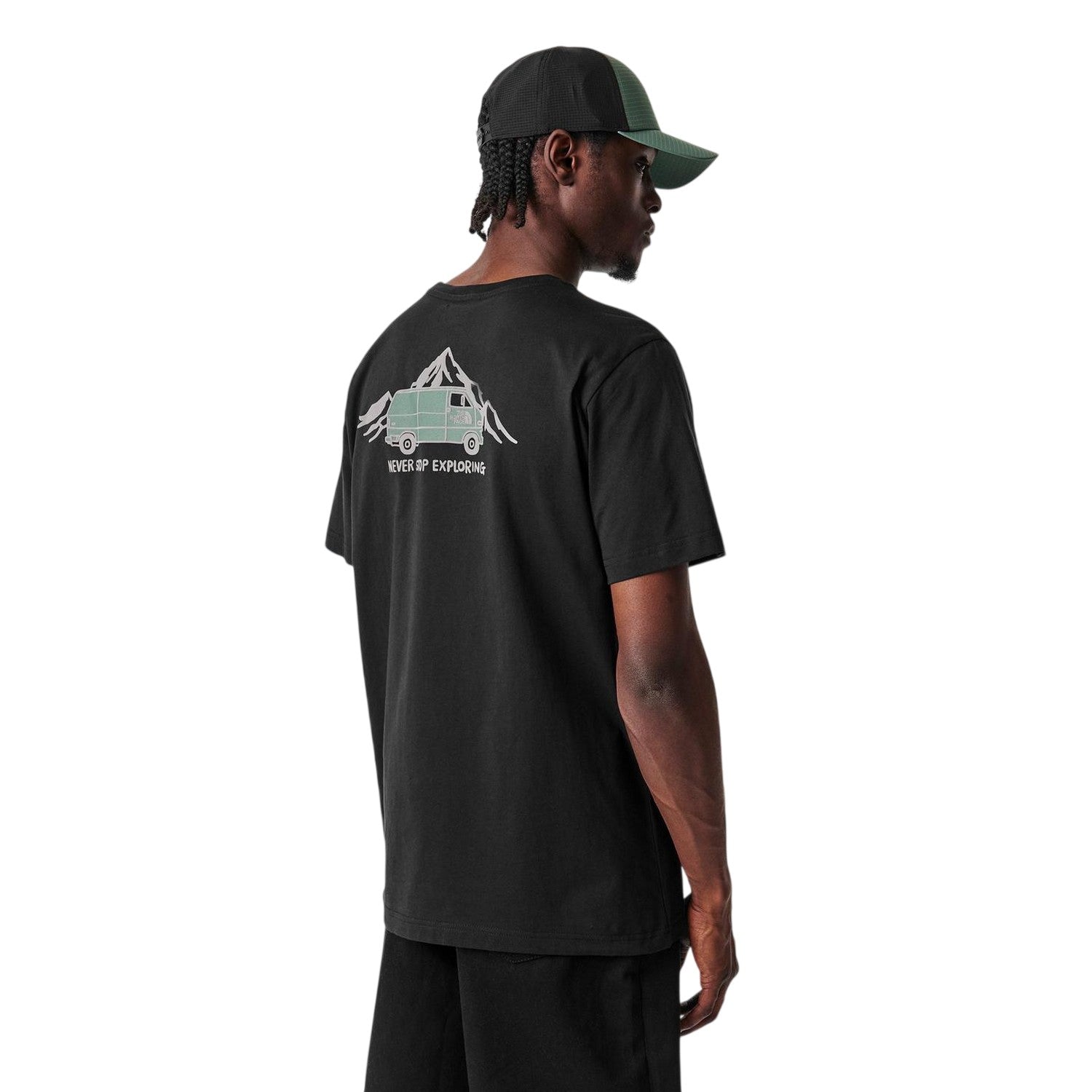 Black - Lifestyle - The North Face Mens Graphic Regular T-Shirt