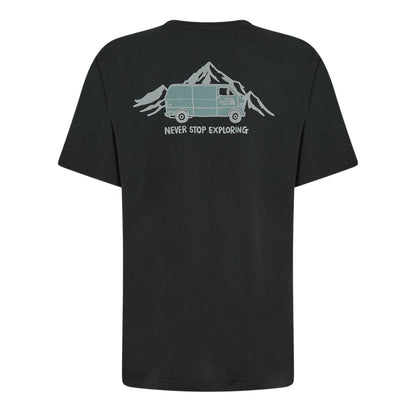 Black - Front - The North Face Mens Graphic Regular T-Shirt