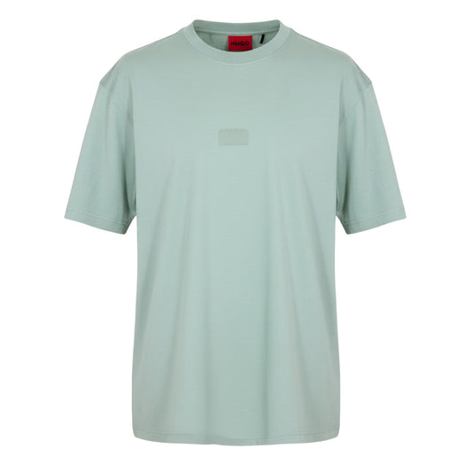 Green - Front - Hugo Boss Mens Delastee T-Shirt