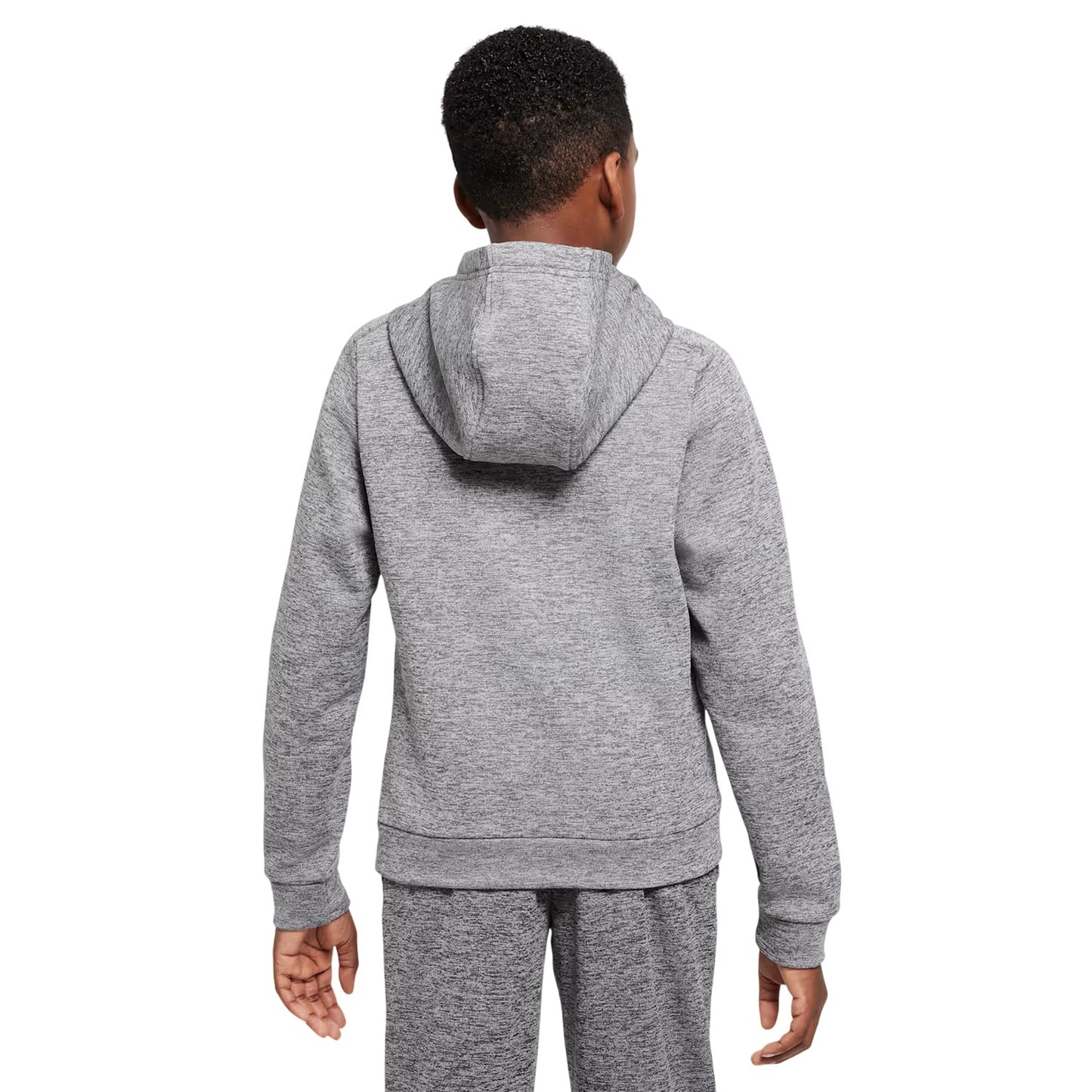 Black - Back - Nike Childrens-Kids Therma-Fit Anti-Stain Hoodie