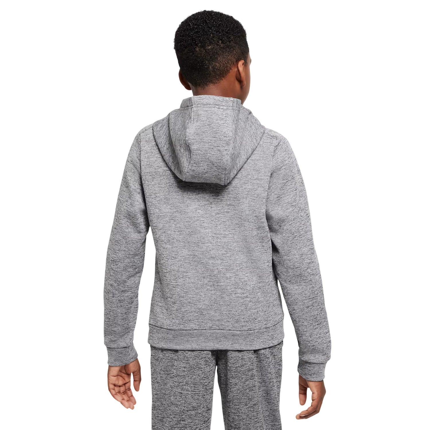 Black - Back - Nike Childrens-Kids Therma-Fit Anti-Stain Hoodie