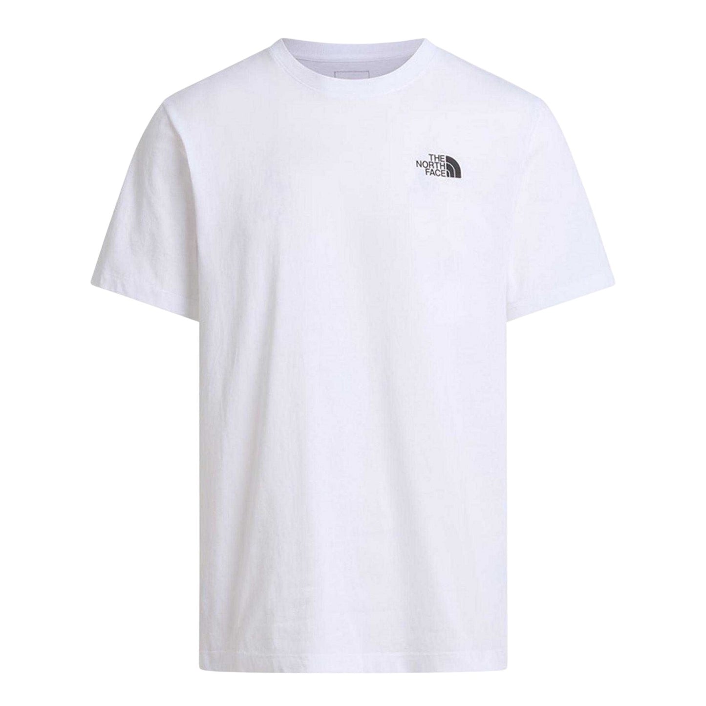 White-Black - Front - The North Face Mens Never Stop Exploring Regular T-Shirt