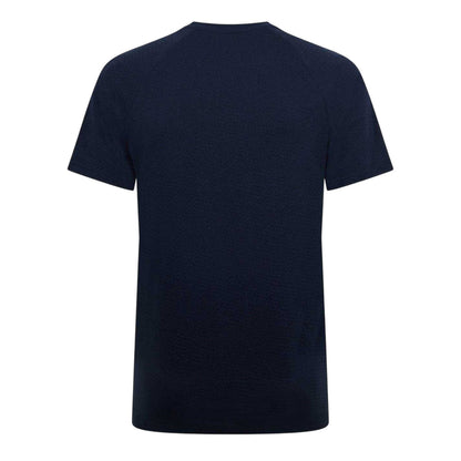 Dark Blue - Back - Boss Mens Plain T-Shirt