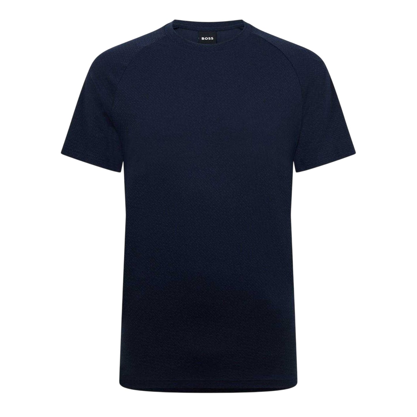 Dark Blue - Front - Boss Mens Plain T-Shirt