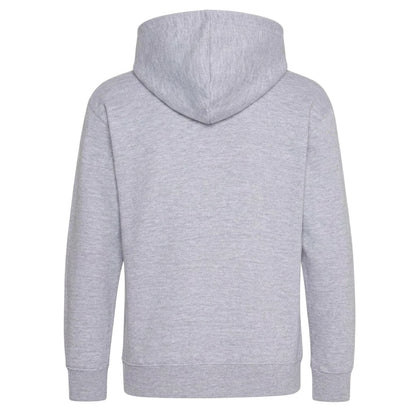 Grey - Back - Pac-Man Childrens-Kids Game Over Pac-Man Hoodie
