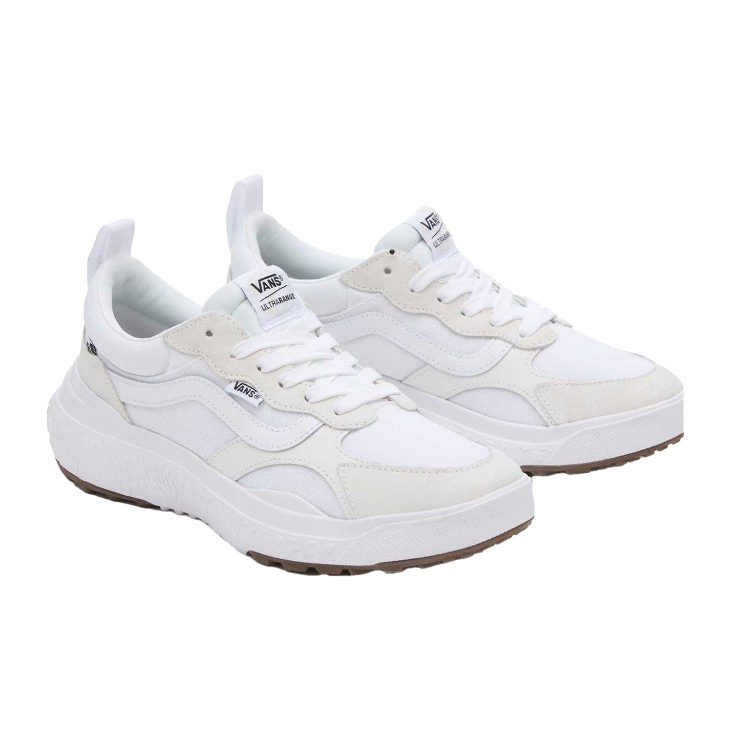 True White - Lifestyle - Vans Unisex Adult UltraRange Neo VR3 Textile Trainers